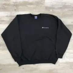 古着 90年代 Championチャンピオン スウェット ブラック メキシコ製