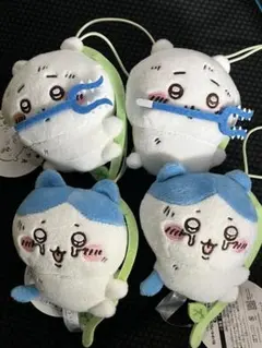 ちいかわ　穴に落ちちゃったマスコット 4点