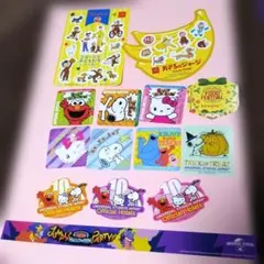 ユニバーサルスジオジャパン ステッカー シール 14枚 非売品