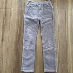 petit main コーデュロイパンツ グレー　130㎝