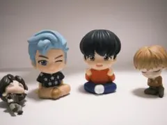 BTSフィギュア K-POPアイドル フィギュア 4体セット
