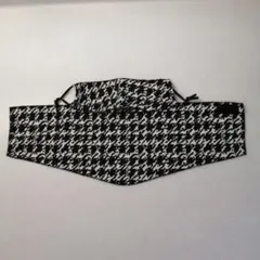 かっちゃん様のテニスUVフェイスカバー　ヤケーヌ風　千鳥格子