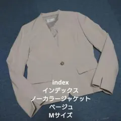 index ノーカラージャケット
