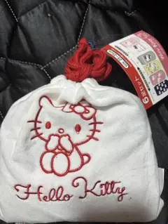 キティ 6足セットソックス 巾着付き23-25cm