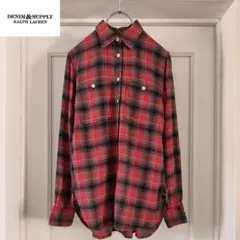 Denim & Supply Ralph Lauren チェックシャツ リネンのサムネイル