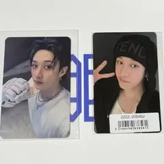 スキズ　karma ソニミュ特典　通常盤　両面トレカ　バンチャン