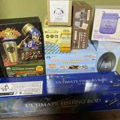 プライズ雑貨　まとめ売り　アウトドアクッカー　　釣竿　ランチボックス　トムジェリ