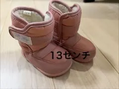 ピンクファーブーツ 13センチ　子ども　靴