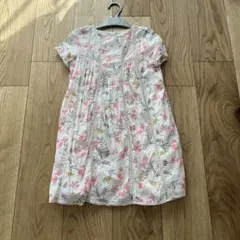 Bonpoint 花柄ワンピース 8号