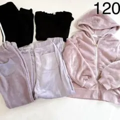 【女の子】冬物詰め合わせセット120.130cm