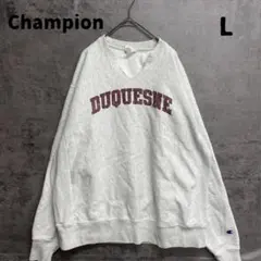 チャンピオン REVERSE WEAVE カレッジスウェット L【6882】