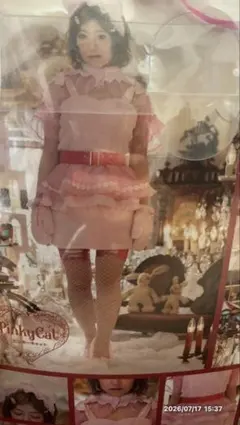 PinkyCat コスプレ衣装 ピンク フリル ワンピース ハロウィン
