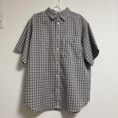 チェック柄 半袖シャツ ボタンダウンのサムネイル