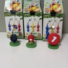 ピクミン チョコエッグ フィギュア 3体セット シークレット有