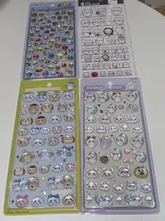 ボンボンドロップシール ちいかわ ニコニコ モモンガ しずくちゃん セット