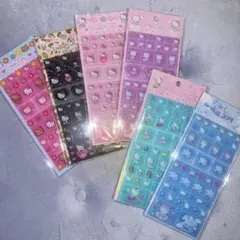 サンリオ　正規品　ハローキティ　タイルシール　タイル　クリアハードシール