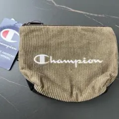 미사용 Champion 카키 블랙 파우치
