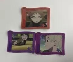NARUTO 幼少期ステッカー　我愛羅　テマリ　カンクロウ
