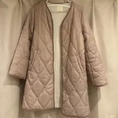 earth music&ecology キルティングロングコート