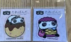 ご当地 大阪限定 たれぱんだ 大阪のおばちゃん たこやき　たこ焼き　ステッカーのサムネイル