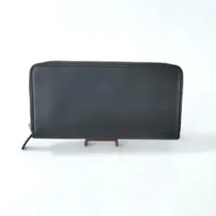 A 未使用品　ミラショーン　長財布　レザーウォレット　ブラック　メンズのサムネイル