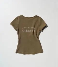 Sculptor スカルプター ブラウン Tシャツ 韓国のサムネイル
