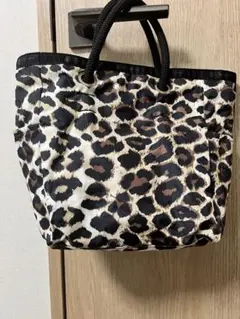 レスポートサックMEDIUM 2WAY TOTE ヒョウ柄 レオパード ブラック