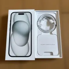 iPhone 15 BLACK 新品未使用　箱のみ