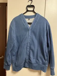 インディゴスウェットカーディガン