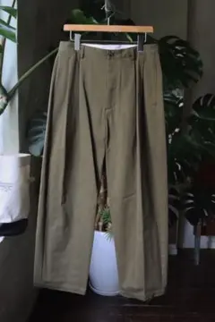 A.PRESSE 22aw チノトラウザー