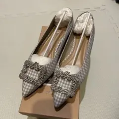 新品・未使用】OHGA CHIDORI BIJOU PUMPS 25 - メルカリ