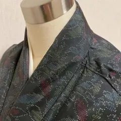 KJ3227 大島紬 身丈152cm 着物 正絹のサムネイル