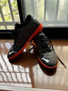 Puma Future シューズ ブラック/オレンジ