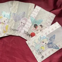 窓付き平袋4枚セット unichoco様コラージュ