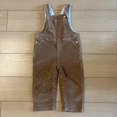 プチバトー　petit bateau　コーデュロイ　オーバーオール