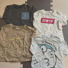 子供用長袖シャツ☆ロンT☆長袖カットソー4枚セット☆サイズ90