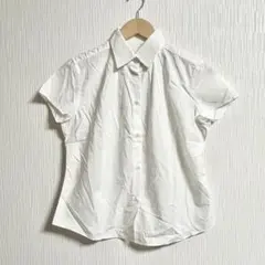 Maker's Shirt 鎌倉 レディース　半袖シャツ ホワイト 13sのサムネイル