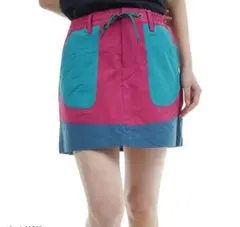 【ピンクM】 ジャックバニー スカート 秋冬ウェア ゴルフ インナーパンツ一体型