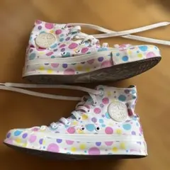 CONVERSE　ALL STAR　ドット柄ハイカットスニーカー