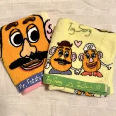 ディズニートイストーリー フェイスタオル 2点セット