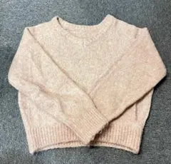 nugu ピンクニット