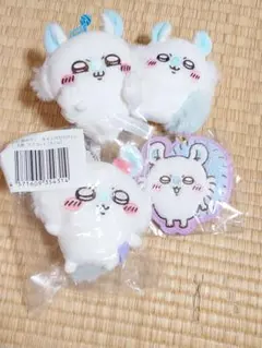 ちいかわ/モモンガ/ぬいぐるみ/マスコット/ワッペンキーホルダー/セット売り