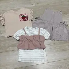 テータテート teteatete 3点まとめ売り 80cm 女の子　子供服