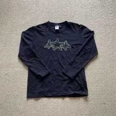spem スター刺繍 ロングスリーブTシャツ ネイビーM