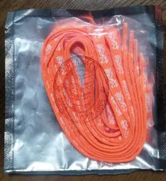 getabaco われもの注意 シューレース オレンジ ゲタバコ　靴紐