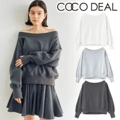 COCO DEAL チャコール セットアップ