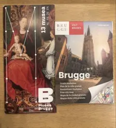 BRUGGE CITY ガイドブックと地図