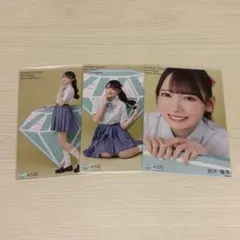 ≠ME ノイミー 鈴木瞳美 生写真 生誕 ポニーテールキュルン 制服