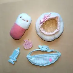 すみっコぐらし　おきがえすみっコ　かんごしさんコーデ　ふろしきおまけ付き