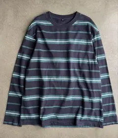 メ*ー様 00s old uniqlo ボーダーロンT